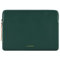 Comfyable Schlanke schützende Laptop Hülle 15 Zoll kompatibel mit MacBook Air 15 Zoll M3 2024 A3114 M2 2023 A2941, PU-Ledertasche wasserdichte Abdeckung Computer Hülle für Mac, Grün