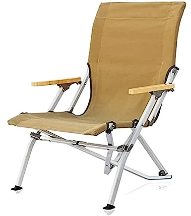 IRYZE Campingstuhl Faltstuhl Outdoor Camping Stuhl Tragbare Klappstuhl Angeln Stühle Outdoor Arm Stuhl Strand Sitzer Für Wandern Park Garten Grill Klappstuhl Outdoorstuhl (Color : B)