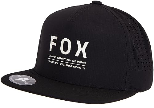 Fox Non Stop Tech Snapback Cap (one Size, Black)