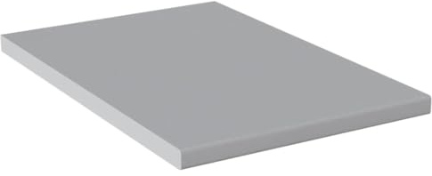 vidaXL Küchenarbeitsplatte Küchenplatte Arbeitsplatte Platte für Küchenzeile Küchenblock Küchenmöbel Küche Grau 40x60x2,8cm Holzwerkstoff