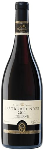 Oberkircher Winzer Spätburgunder Rotwein Réserve Barrique Qualitätswein trocken - COLLECTION ROYAL - zeigt sich kräftig, facettenreich mit viel Wärme - Badischer Wein, Anbaugebiet Ortenau (1 x 0,75l)