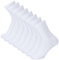 Apricitie 8 Paar Tennissocken Damen,Sportsocken Laufsocken Weiße Socken Damen Herren,35-38