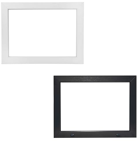Kunststoff/Schau/Garagen Gartenhaus PVC FIX Festverglasung Fenster Fest Hochwertiges Höchste Premium Qualität VEKA 3-Fach Verglasung Innen Weiss Außen Anthrazit 110x80cm 1100x800mm