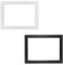 Kunststoff/Schau/Garagen Gartenhaus PVC FIX Festverglasung Fenster Fest Hochwertiges Höchste Premium Qualität VEKA 3-Fach Verglasung Innen Weiss Außen Anthrazit 110x80cm 1100x800mm