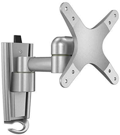 Fireplace TV Stand Wall-ed Tilt Angle Adjustable TV Stand, Aluminum Alloy Materia 17-27 Inch Universal TV Stand, Creative Retractable TV Stand TV Bracket