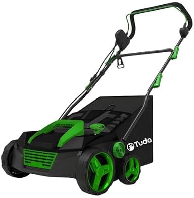 Tuda Grass Artificial Grass Sweeper - 380mm Wide Electric Brush Head - 1800 watt