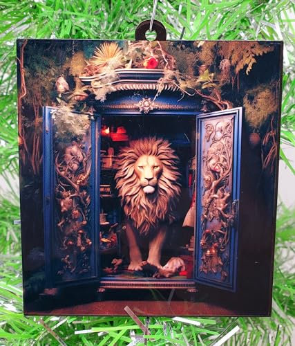 Narnia Schrank mit Löwen-Ornament