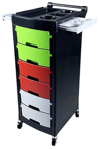 Vintage Friseursalon Werkzeugschrank für Friseursalon, eleganter Beauty-Organizer mit Retro-Design