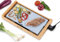 Plancha de Cocina Eléctrica Bambu 2 en 1 Antiadherente 1800w