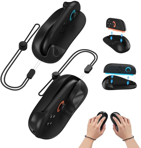 JDDWIN Gaming Controller Mouse for Joycon 2 Grip