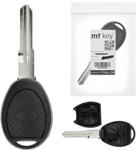 MT KEY Auto Ersatz Schlüssel Rohling NE75 kompatibel mit Land Rover Freelander I LN BJ 2003-2006