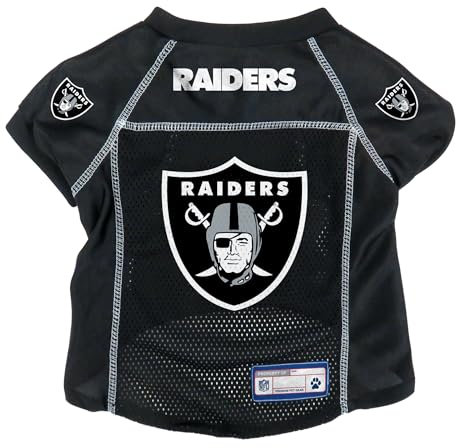 Littlearth Las Vegas Raiders NFL Basic Pet Jersey