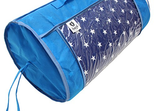 Best For Kids Babymatratze 60x120 cm Rollmatratze mit Reisetasche und Tasche, Bezug 100% Baumwolle