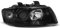 Scheinwerfer Set für Audi A4 B6 8E 10.2000-10.2004 schwarz