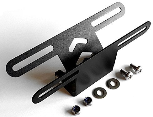 Universal Motorcycle Flip Plate - Hinged Licence Plate Holder