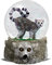 Water Globe - Kattas by Deluxebase. Lemur Snow Globe with Resin Figure and Moulded Base. Great Home Decoration, Ornaments and Gifts