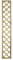 Forest Garden Hidcote Lattice - 180 x 30cm - Pack of 4