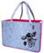 camolo Filztasche Große Einkaufstasche 40x27x27cm Aufbewahrungstasche Kaminholztasche Filz Tasche Shopping-Bag Mit Tragegriff (COW Pink)