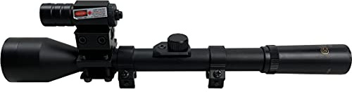 Mirino telescopico 4x28 tattico Gamo con laser | Mirino telescopico per carabine e fucili a pallini (aria compressa) o Airsoft