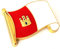 Iman de Nevera Metal Bandera Castilla La Mancha