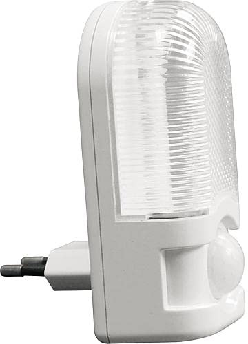 EGB LED Nachtlicht mit Bewegungsmelder, 111x55x45 mm, Weiß, Warmweiß, Minimalistisch, Indoor, Wandmontage