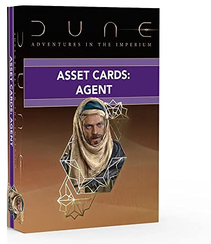 Modiphius Entertainment Dune: Agent Asset Deck