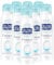Neutro Roberts Deo-Spray, frisch, blau, klassisch, Deo, 48 Stunden, ohne Aluminiumsalze, für natürliches Hauttransport, staubfreie Formel hinterlässt keine Flecken auf der Kleidung – 8 Flaschen à 150