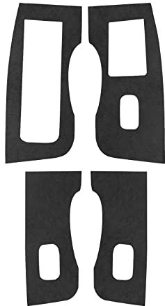 Alfanxi Autocollant pour interrupteur de fenêtre en alcantara - Compatible avec Tesla Model Y/Model 3 - Noir