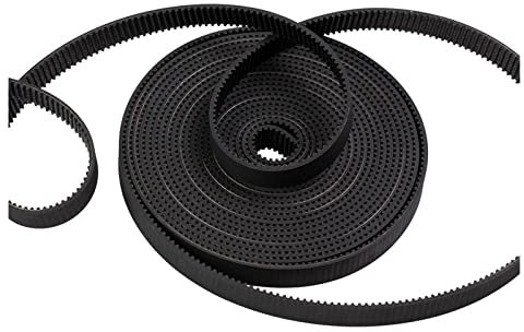 Zahnriemen Übertragungsriemen Gummibreite 5 Mm Für Faser Für YAG Für Pully CO2-Lasergravur-Schneidemaschine MXL-Zahnriemen Mit Offenem Ende Keilriemen (Größe : 10mm)