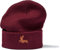minifan Outdoor Strickmütze Herren & Damen : Dackel - Geschenk für Hundebesitzer Jäger Geschenke - Beanie Männer Mütze Wintermütze Hund (Burgundy)