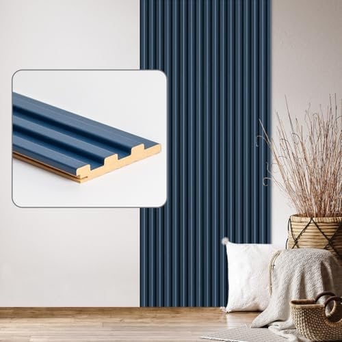 Wandpaneele & Deckenpaneele Desiwa 9er-Set in Dunkelblau 10,7x252 cm