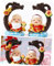 LIFKOME Kuchendekoration 2 Stk Miniaturdekoration glückliche Wanddekoration geschenk Ornament Tischdeko mit chinesischem Segenswort Gefälligkeiten für Geburtstagsfeiern Wagen Statue China