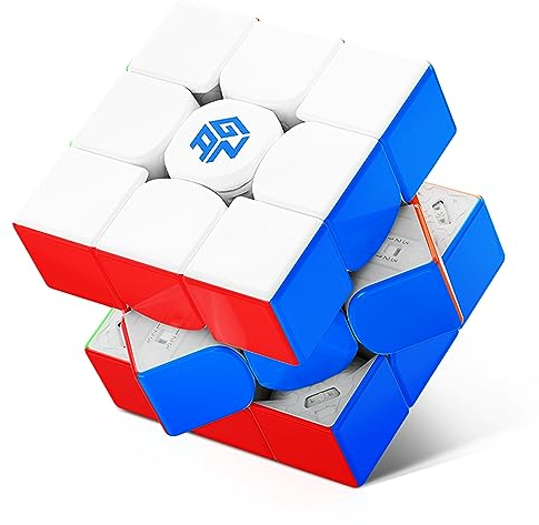 GAN14 Maglev Pro Zauberwürfel Magnetisch 3x3, Magic Speed Cube mit Pro Level Anti-POP & Anpassbarem Gefühl, Profi Speed Cube für Kinder Erwachsene Flagship Cube (UV Coated)