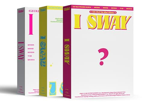 (G) I-DLE 7th Mini Album [I SWAY] Photobook Wave Ver + (Folded Poster) G IDLE GIDLE
