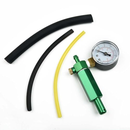 FACULX Tester per perdite per carburatore, strumento diagnostico della pressione da giardino per sostituire carburatore, sostituisci e prova il tuo strumento da giardino per carburatore con questo