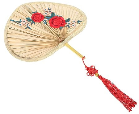 Cabilock Abanico De Palma Ventilador De Mano Decoración Natural Abanico De Mano Para Hogar