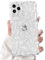NITITOP Compatible with iPhone 11 Pro Case Curly Clear Cute Floral Flower Leaves Design for Women Girls Artistic Wavy Frame Soft TPU Shockproof Protective Full Camera Protection Cover - White