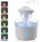 Luftbefeuchter schlafzimmer, 7 Farbe rotierende Qualle Diffusor mit Regentropfen-Effekt, 300ML kleine Humidifier Aroma Diffusor mit Fernbedienung & Timer, lustiges Geschenk für Haus, Schlafzimmer