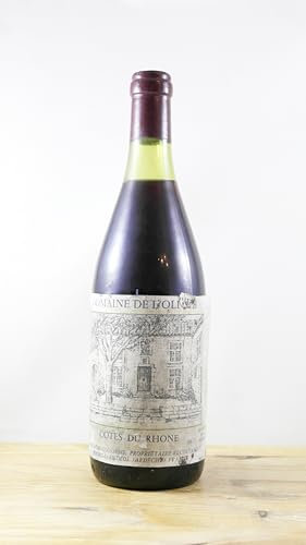 Domaine de l'Olivet Bouteille de Vin Millésime 1986
