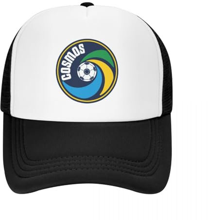 Cappello Trucker Cappello da Baseball Vintage New York Cosmos con Protezione Solare, Cappello da Spiaggia, Donna, Uomo
