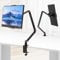 Wangdaqi Soporte para tablet para iPad, soporte portátil para monitor de 15.6 pulgadas, 16 pulgadas, soporte de escritorio con base giratoria de 360°
