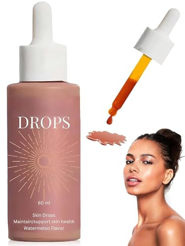 Gocce Autoabbronzanti Senza Sole, Bevanda Abbronzante Orale, Stimolano Naturalmente La Melanina, Migliorano Il Tono Naturale Della Pelle E Proteggono Dai Danni Del Sole