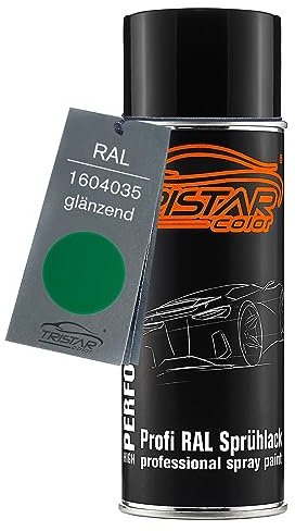 RAL 1604035 Grün glänzend Lack Spraydose | Sprühdose 400 ml, schnelltrocknend