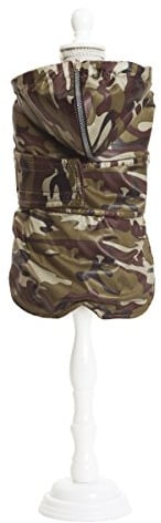Croci C7274458 Steppjacke Dachshund Military, 45 cm