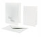 Rössler Papier 2234838001 - Edel Satin - Kartenmappe DIN, A6 hd/C6, glatt/weiß