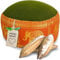 Livasia Meditationskissen Thaiseide - Ø 32x20cm - Yogakissen klein mit Kapok, Pouf, Bodenkissen Yoga Zen Meditation, Sitzkissen Garten Balkon, Zafukissen handgefertigt (Grün/Orange/Elefanten Seide)