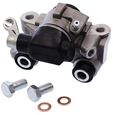 BESTPRICE 1x Bremssattel hinten links mit integrierter Feststellbremse Bremszange mit 1 Kolben, Kompatibel mit CITROËN SAXO (S0, S1), ZX (N2), PEUGEOT 106 II (1A_, 1C_), 205 I (741A/C) (741B, 20D), 20