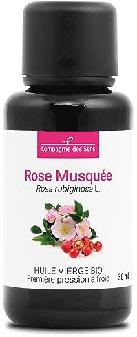 Huile de Rose Musquée du Chili BIO - Fraîcheur Garantie OxyCert® - Vierge & de 1ʳᵉ Pression à Froid