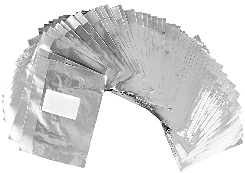 500 Stück Nail Polish Remover Wraps Pads,Folie Nagellackentferner um Gellack schnell und sanft entfernen zu können