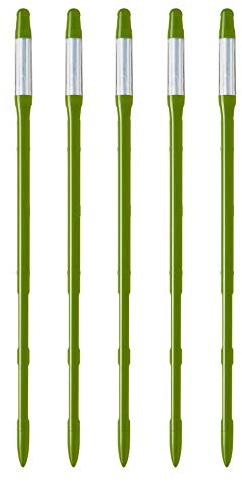 SUStee Indicatore Irrigazione Piante (Set 5, Grande, Verde) - Smart per Tutte le Piante, Adatto a Tutti i Terreni | Design Minimalista, Facile da Usare, Senza Batterie | 100% Giapponese